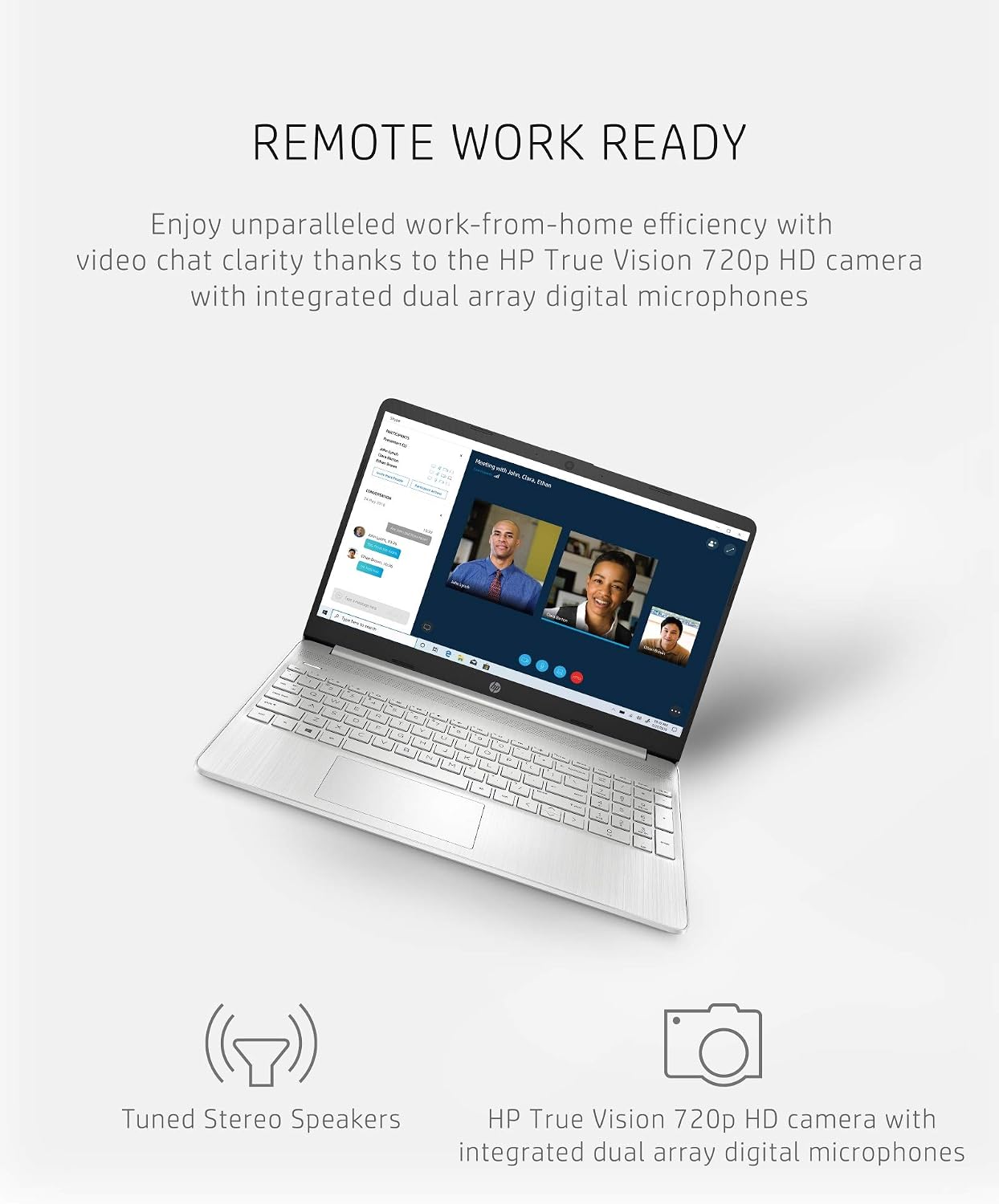 HP 14 Laptop, AMD Ryzen 5 5500U, 8 GB RAM, 256 GB SSD Storage, 14-inch Full HD Display, Windows 11 Home, Thin & Portable, Micro-Edge & Anti-Glare Screen, Long Battery Life (14-fq1025nr, 2021)