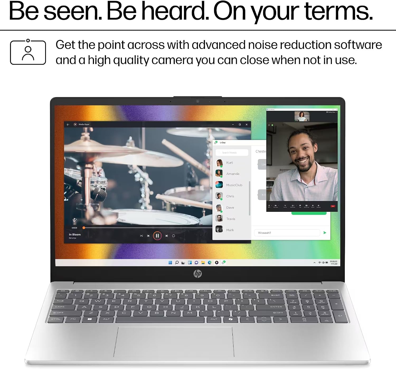 HP 2026 15.6' Touchscreen Business Laptop - Intel 10-Core i7 1355U (Up to 5.0GHz), 16GB RAM, 1TB SSD, 15.6' FHD Anti-Glare 300 nits Display, Win 11 Pro, Wi-Fi 6, Ai Copilot, w/Redragon Bundle