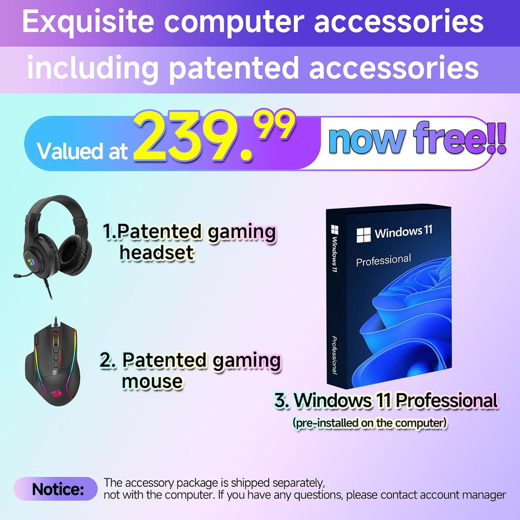 Lenovo Legion 7i Gaming Laptop, Intel 24-Core Ultra 9 275HX Up to 5.4GHz, NVIDIA RTX 5070, 16' 2.5K OLED 240Hz, 64GB DDR5 5600MT/s, 1TB SSD, Wi-Fi 7, Backlit KB, Windows 11 Pro, W/REDRAGON Accessories
