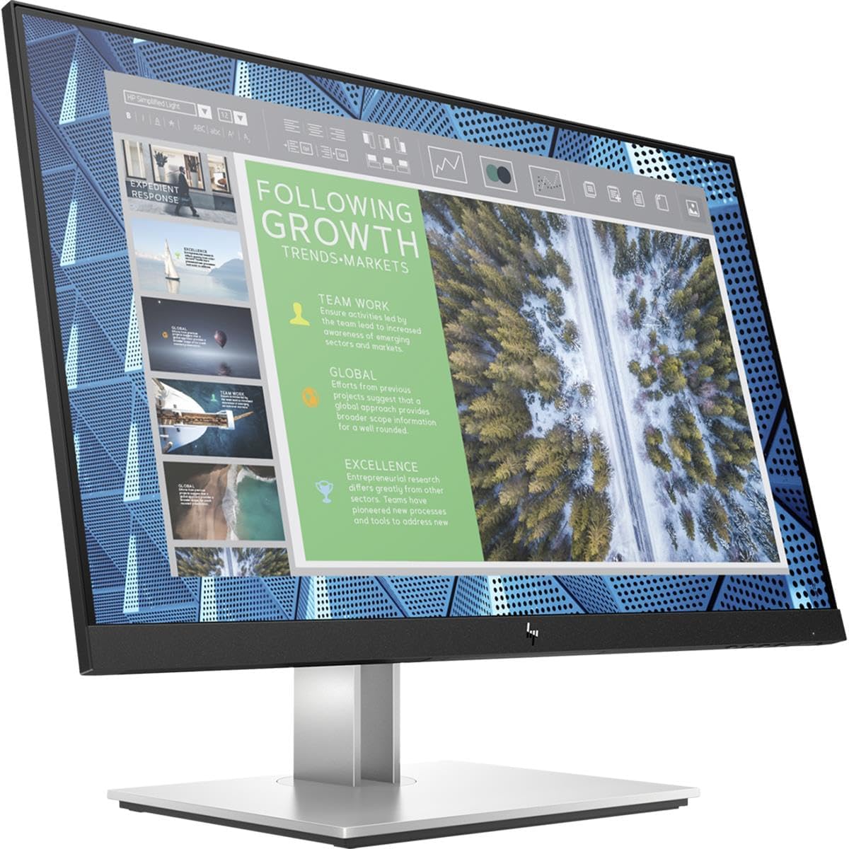 HP E27q G4 27' Class WQHD LCD Monitor - 16:9 - Black