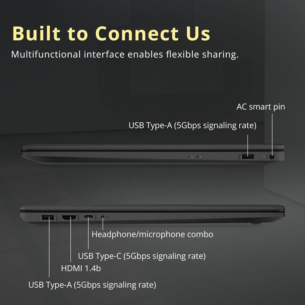 HP 17.3' HD+ Business Laptop, Intel Core i7-1255U, 64GB RAM, 2.28TB Storage (2TB SSD+288GB Docking Station Set), ‎Iris Xe Graphics, Full Size Keyboard, 720p HD Camera, Wi-Fi, Win 11 Home, Black