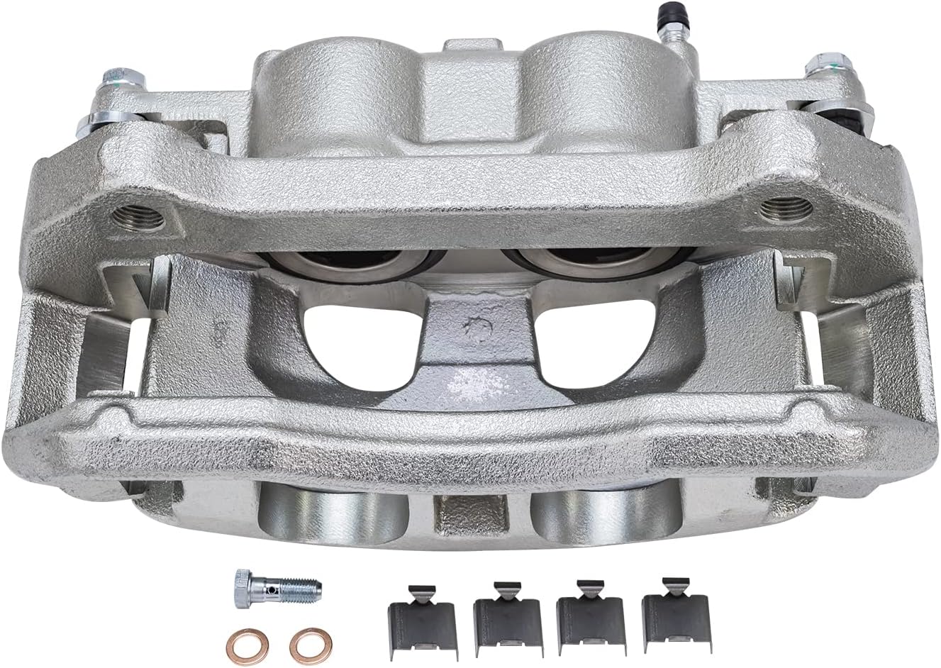 Detroit Axle - Front Brake Kit for 2010-2011 Ford F-150, 2010-2021 Expedition Lincoln Navigator, Disc Brake Rotors Ceramic Brake Pads Brake Caliper Replacement