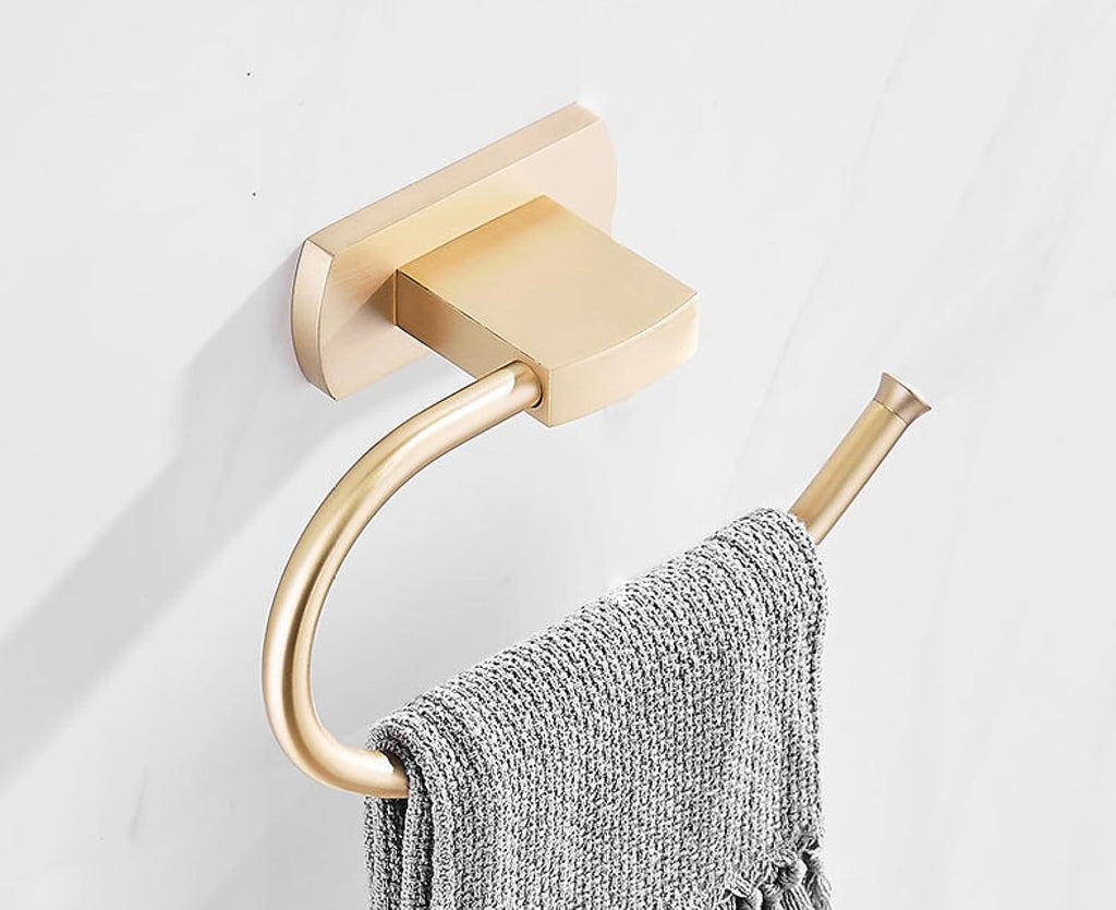 Toilet Towel Rack, Bath Towel Rack, Bathroom Storage Rack, Hardware Storage Pendant, Round Three Bars