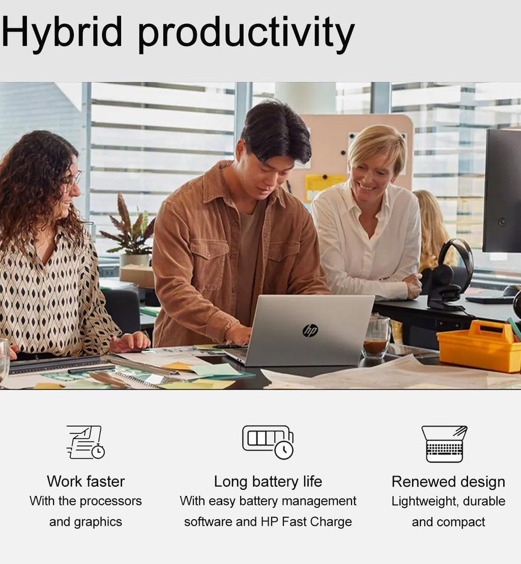 HP EliteBook 640 G11 Business Laptop (14' FHD+ Anti-Glare, Intel 12-Core Ultra 7 155U (> i7-1355U), 64GB DDR5 RAM, 2TB SSD), Backlit Keyboard, FHD Webcam, 2x Thunderbolt 4, Wi-Fi 6E, Win 11 Pro, AI PC