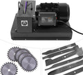 Lawn Mower Blade Sharpener, 1HP 750W Grinder with 9-Inch Ceramic Grinding Wheel, 1700 RPM Steel Mower Sharpening Machine, Heavy Duty Mower Sharper for Blades in Garden or Workshop, 120V