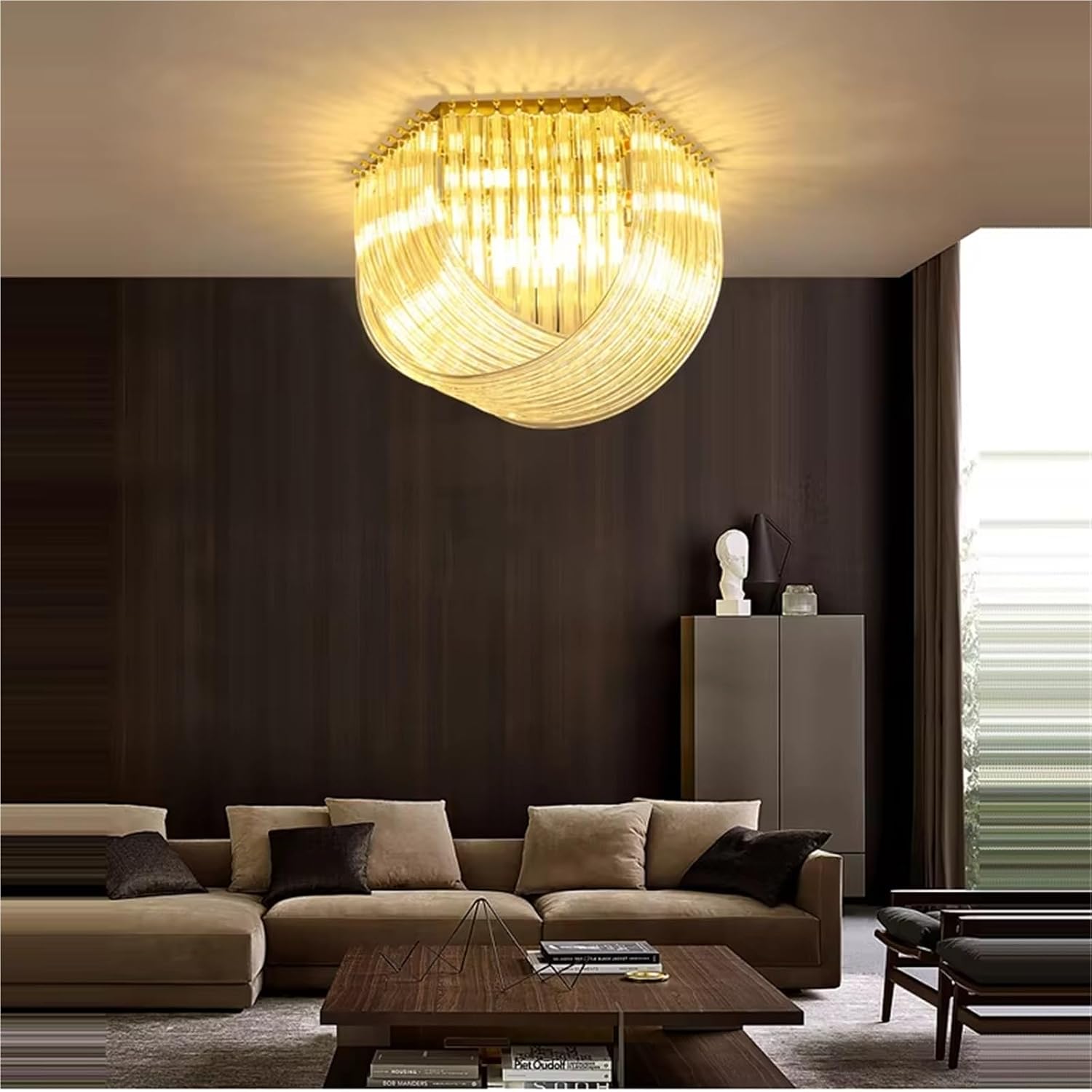 LED postmodern Gold, Silver and Chromium Designer Pendant Light, Glossy Hanging lamp,Dining Light Fixtures