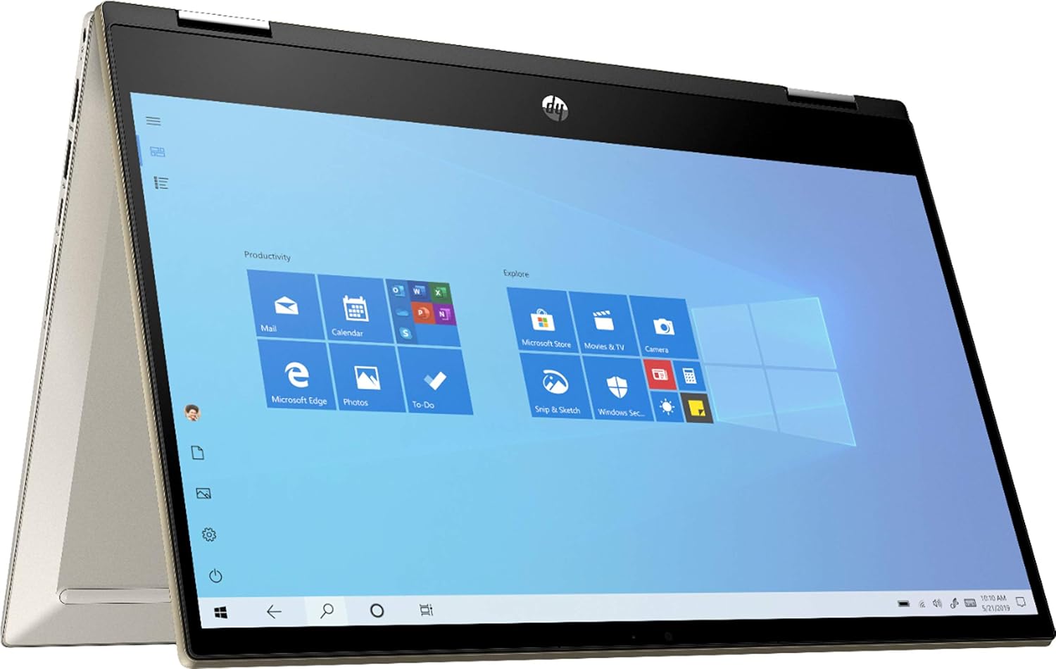 HP 2020 Pavilion x360 14' FHD WLED Touchscreen 2-in-1 Convertible Laptop, Intel Core i5-1035G1 up to 3.6GHz, 8GB DDR4, 256GB SSD, 802.11ac, Bluetooth, Webcam, HDMI, Fingerprint Reader, Windows 10