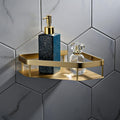 Generic Bathroom Shelves All Copper Brushed Gold Towel Rack Bar Rail, Simple and Light Luxury Bath Towel Rack, Bathroom Bathroom Rack, Hardware Pendant Set (Color : Tripod)