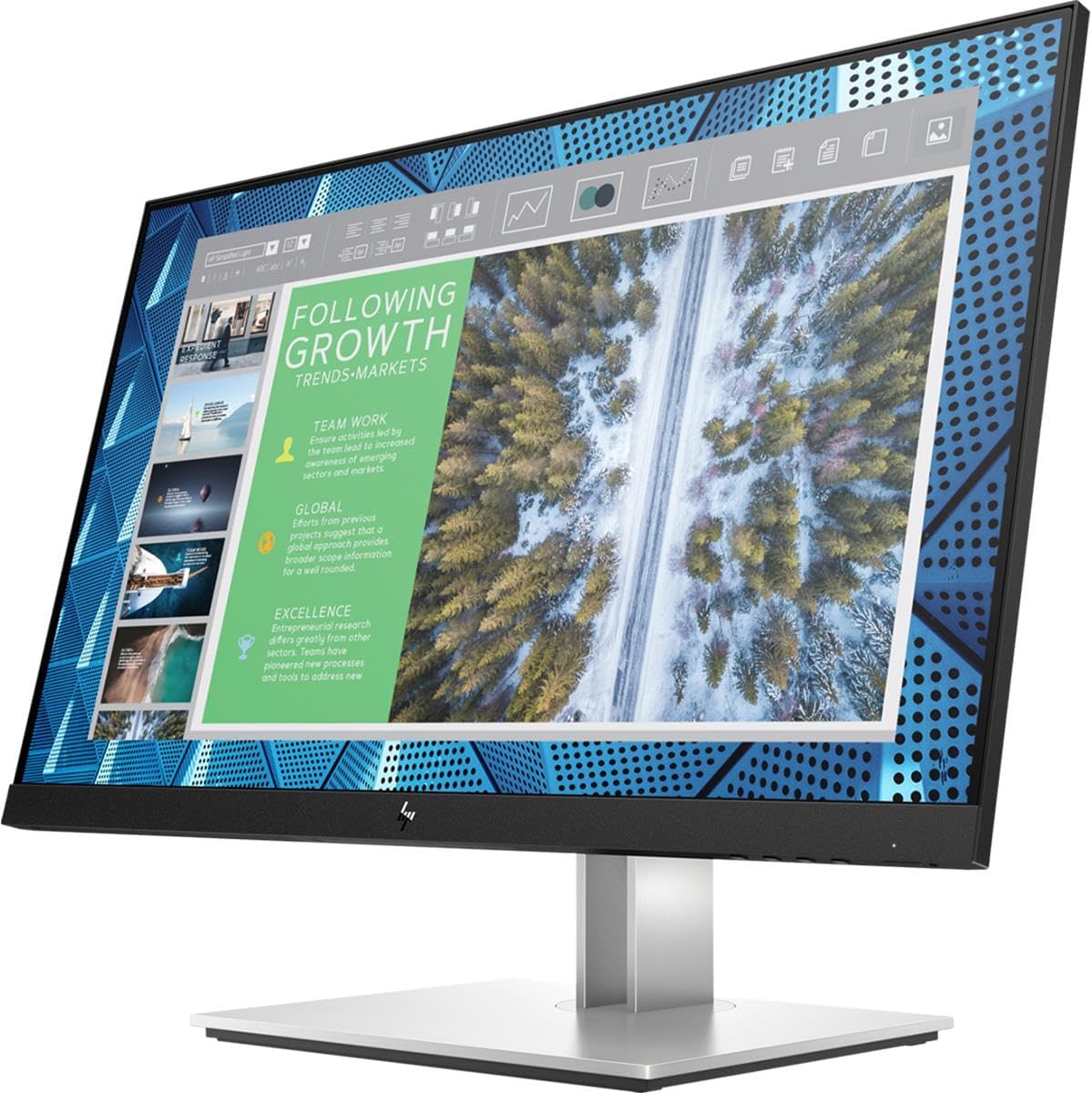 HP E27q G4 27' Class WQHD LCD Monitor - 16:9 - Black