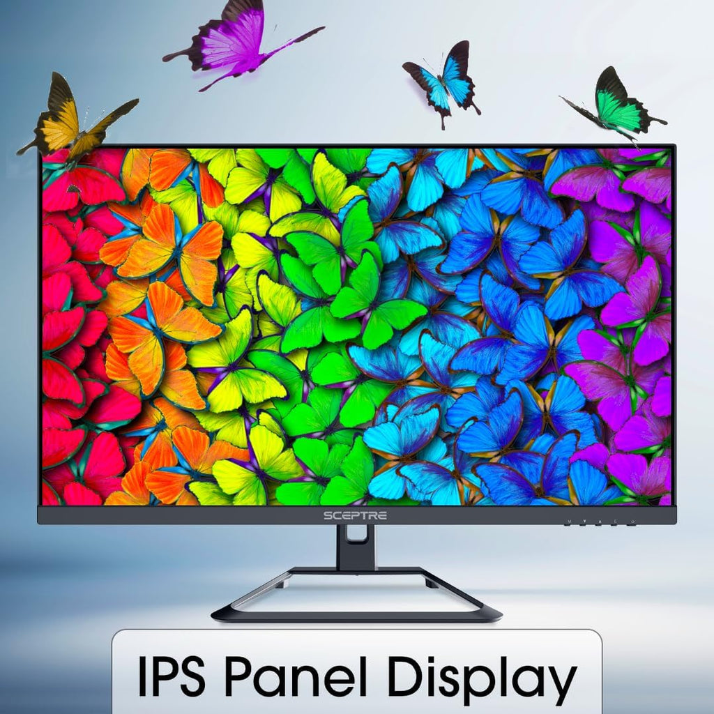 Sceptre 4K IPS 27' 3840 x 2160 UHD Monitor up to 70Hz DisplayPort HDMI 99% sRGB Build-in Speakers, Black 2021 (U275W-UPT)