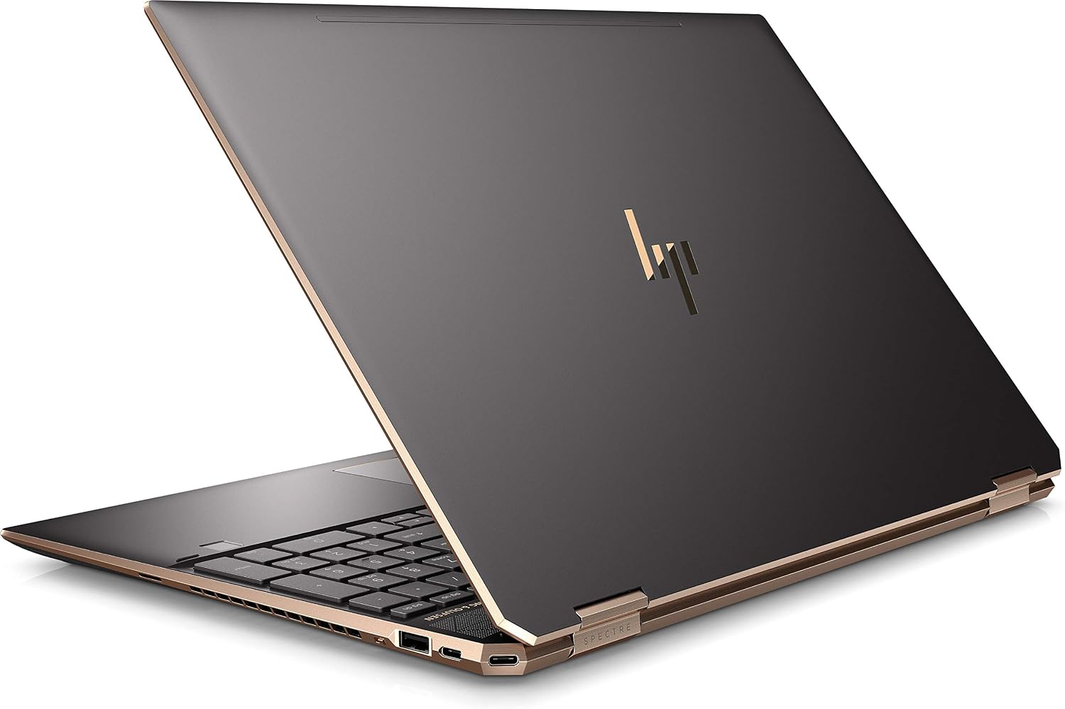 HP Spectre x360 2-in-1 Laptop, 15.6' 4K UHD Touchscreen, Intel Core i7-8565U Processor up to 4.6GHz, 16GB RAM. 256GB SSD, Backlit Keyboard, Wireless-AC, Windows 10 Home (15.6 Inch, Dark Ash Silver)