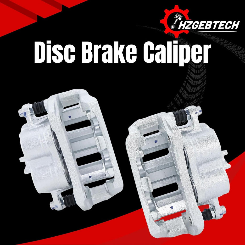 1-PC Brake Caliper Front Left Brake Kit Automotive Replacement for Ford Fiesta 1.6L 2011 2012 2013 2014 2015 2016 2017 2018 2019, for Ford Fiesta 1.0L 2014 2015 2016 2017