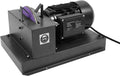 Lawn Mower Blade Sharpener | Lawnmower Blade Bench Grinder | Electric Lawn Mower Blade Sharpener | with 7/9-inch Ceramic Grinding Wheel | Two Spare Sandpaper | 1700 RPM | Black (2/3HP 500W)