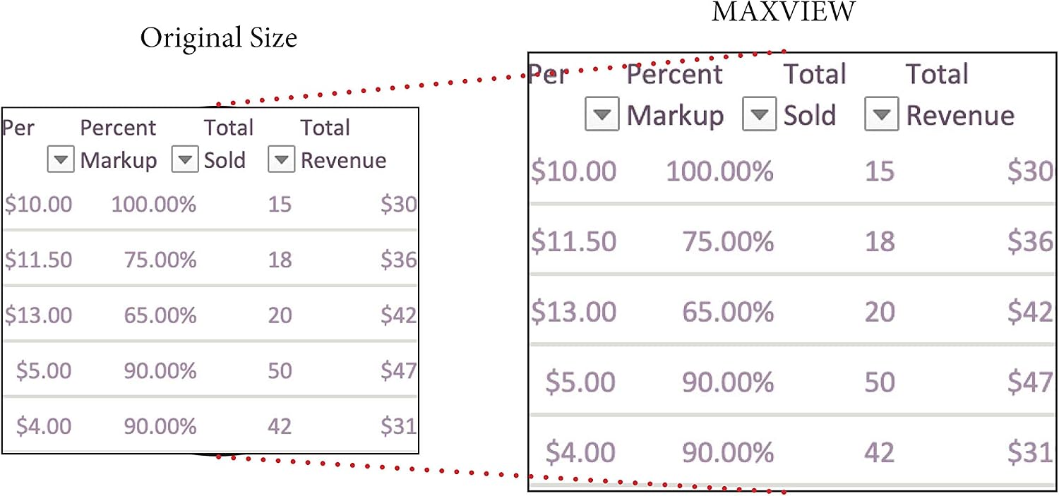 Kantek MAXVIEW LCD Computer Monitor Screen Magnifier for 27-Inch Widescreen Monitors (Measured Diagonally) (MAG27WL)