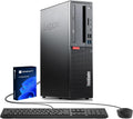 Lenovo ThinkCentre M720s SFF Desktop Computer, Intel Core i3-8100, 16GB RAM, 256GB SSD, WiFi, Bluetooth, Keyboard and Mouse, Windows 11 Pro (Renewed)