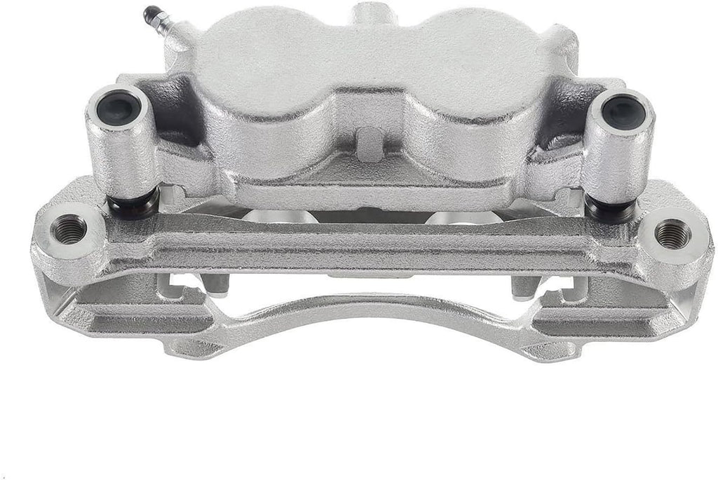Detroit Axle - Front Right Brake Caliper for 2011-2019 Chevy Silverado GMC Sierra 2500 HD 3500 HD 16-19 Suburban 3500 HD, Brake Caliper with Bracket Assembly Replacement