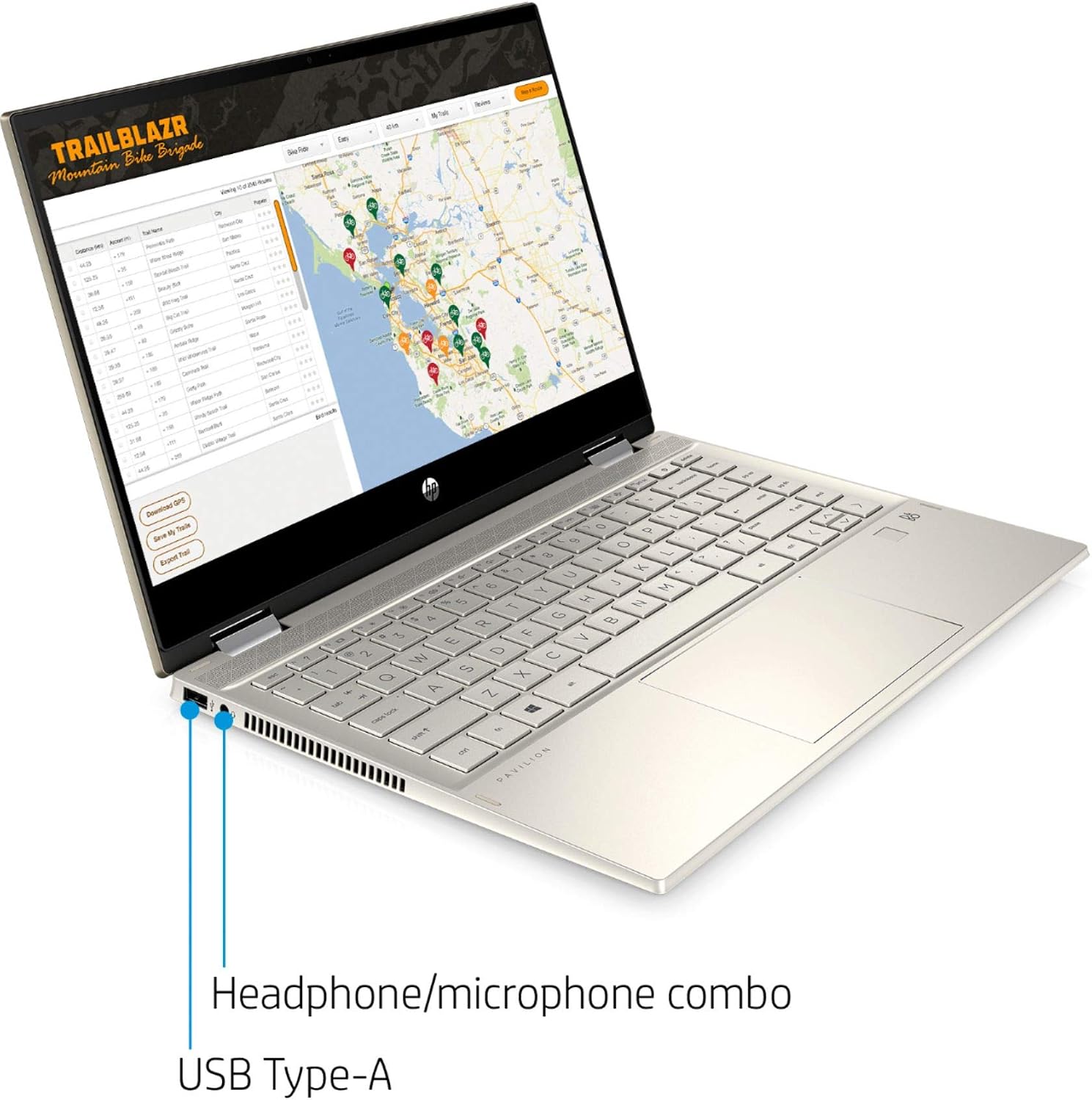 HP 2020 Pavilion x360 14' FHD WLED Touchscreen 2-in-1 Convertible Laptop, Intel Core i5-1035G1 up to 3.6GHz, 8GB DDR4, 256GB SSD, 802.11ac, Bluetooth, Webcam, HDMI, Fingerprint Reader, Windows 10