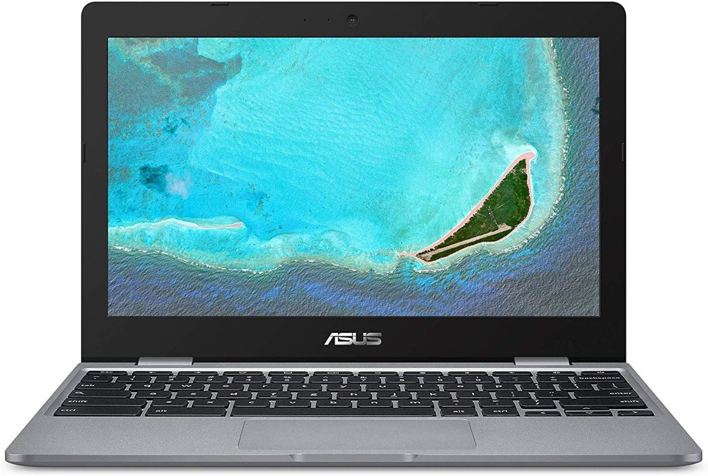 ASUS Chromebook C223 11.6' HD Chromebook Laptop, Intel Dual-Core Celeron N3350 Processor (up to 2.4GHz), 4GB RAM, 32GB eMMC Storage, Premium Design, Grey, C223NA-DH02