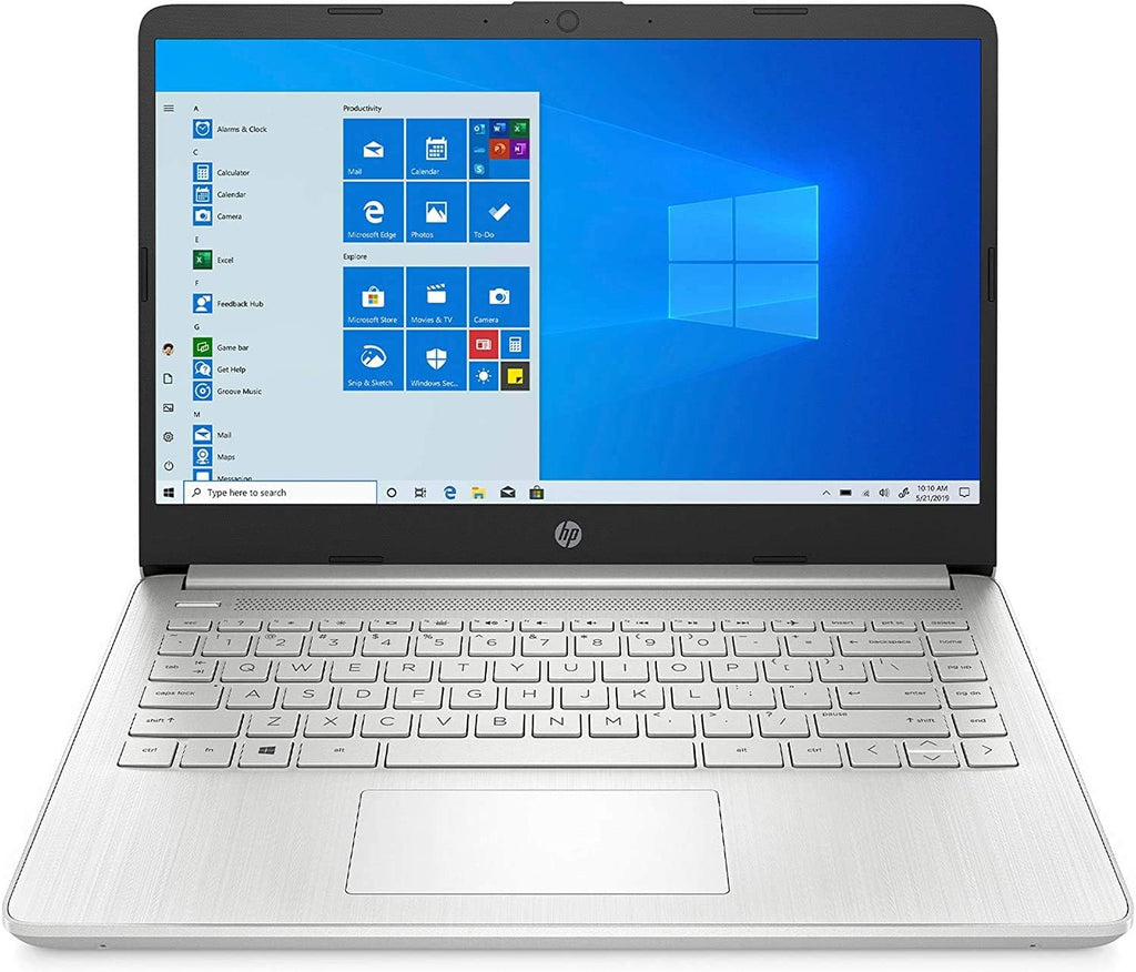 HP 14' HD Laptop, Intel Core i5-1035G1, Intel UHD Graphics, 8GB SDRAM, 256GB SSD, Natural Silver, Windows 10