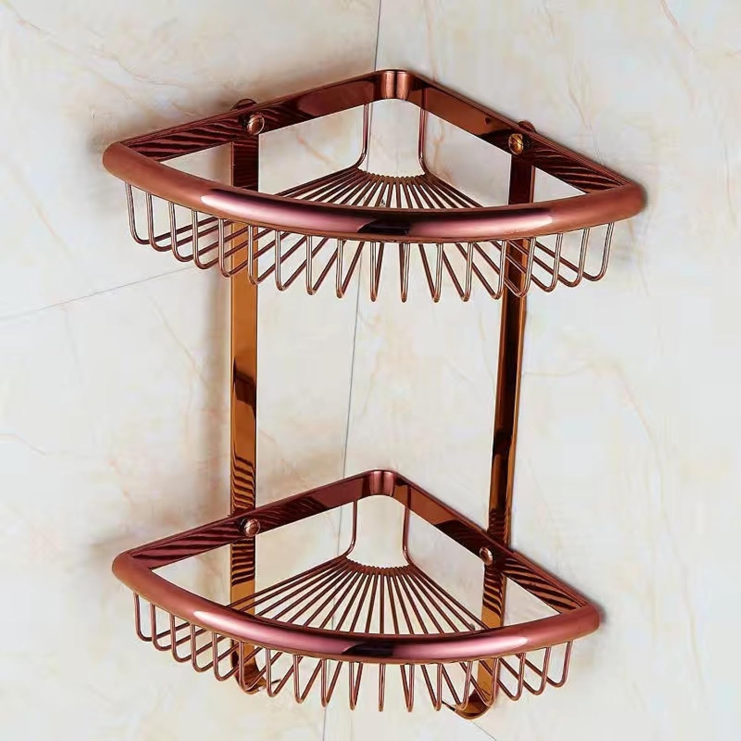 Towel Rack, Bathroom Hardware Pendant, Toilet Towel Rod, Bath Towel Rack, Rose Gold Bath Towel Rack