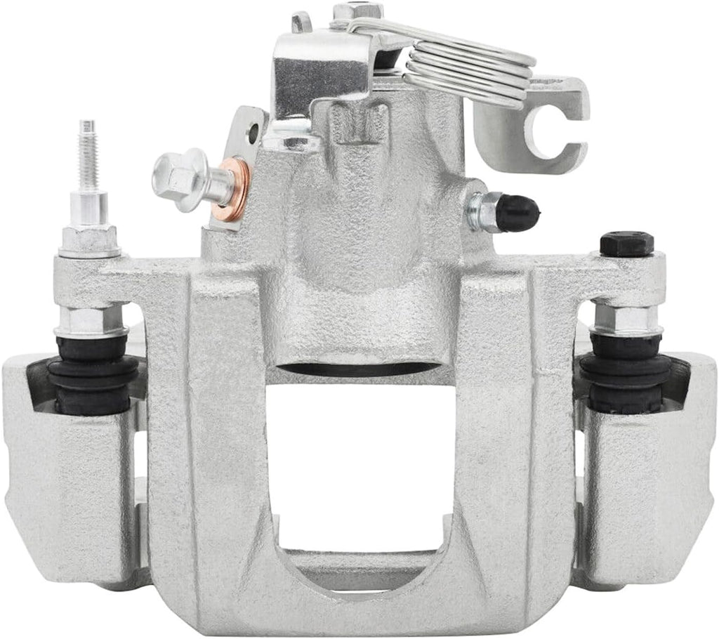 Detroit Axle - 2pc Rear Brake Calipers for 2011-2014 Ford Edge 2011-2015 Lincoln MKX Disc Brake Calipers w/Brackets 2012 2013 Replacement Assembly
