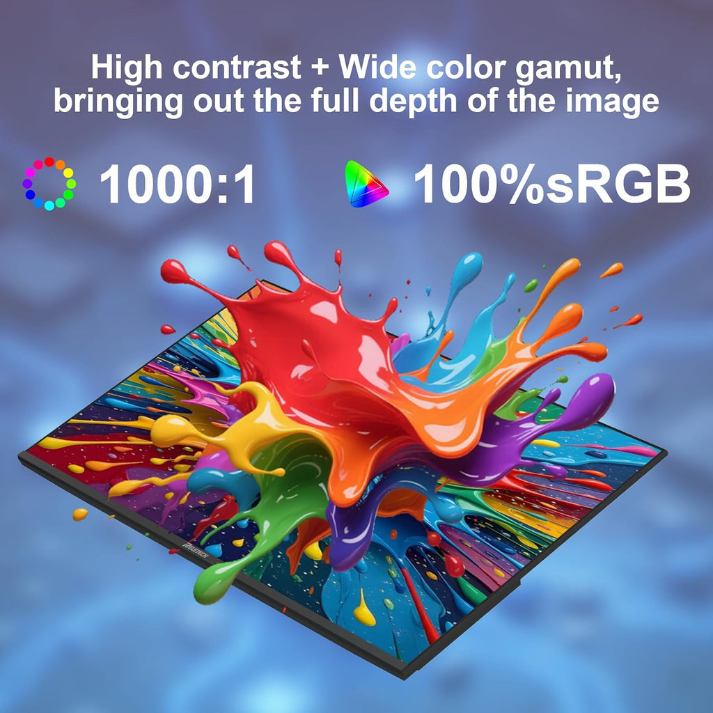 27 Inch FHD (1920x1080) Gaming Office Monitor,165Hz Refresh Rate, HVA Panel Computer Monitor, 1000:1 Contrast Ratio,100% sRGB HDMI and DisplayPort Interfaces (G27X)