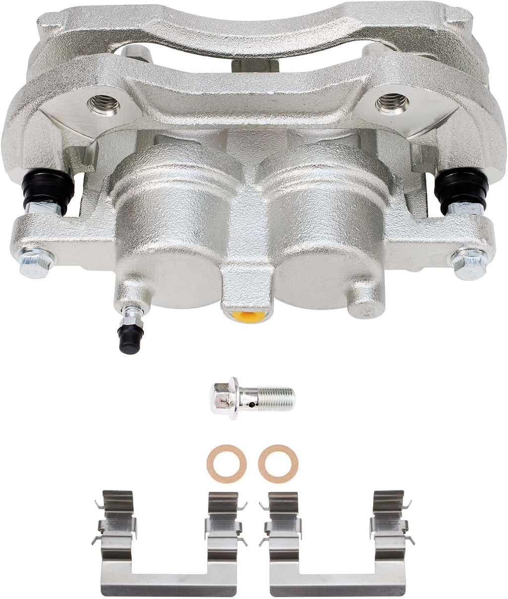 Detroit Axle - 4pc Brake Calipers for 2006-2010 Chevrolet Impala 2006-2007 Monte Carlo, 4 Front and Rear Disc Brake Calipers Replacement