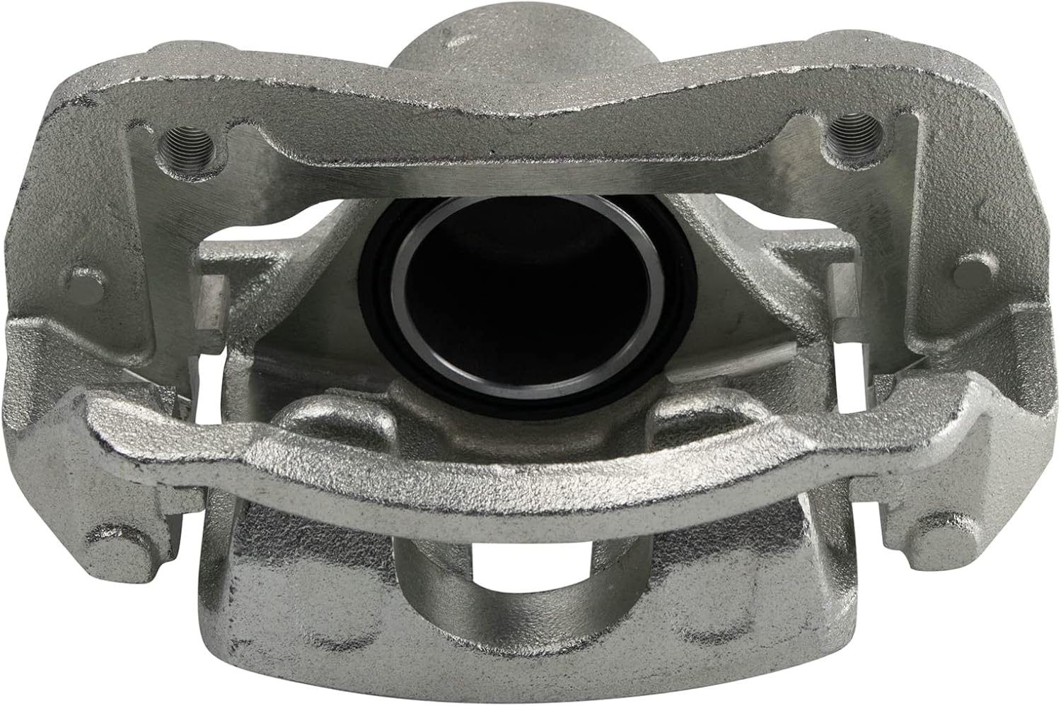 TRQ Front Brake Pad and Rotor Set Ceramic Vented Rotors Calipers Hardware Hoses Compatible with 2006-2010 Hyundai Sonata