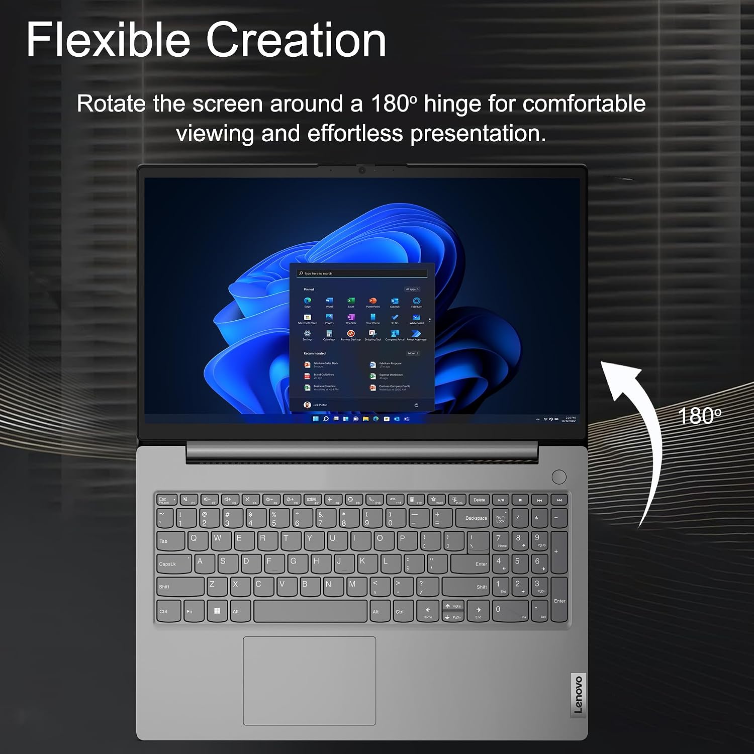 Lenovo Laptop Computer for Home, Student, Business (15.6' FHD, AMD Ryzen 5 7520U (> Intel i5-1235U), 8GB RAM, 512GB SSD), Numeric Keypad, Webcam w/Shutter, Ethernet, Wi-Fi 6, Win 11 Pro w/AI Copilot
