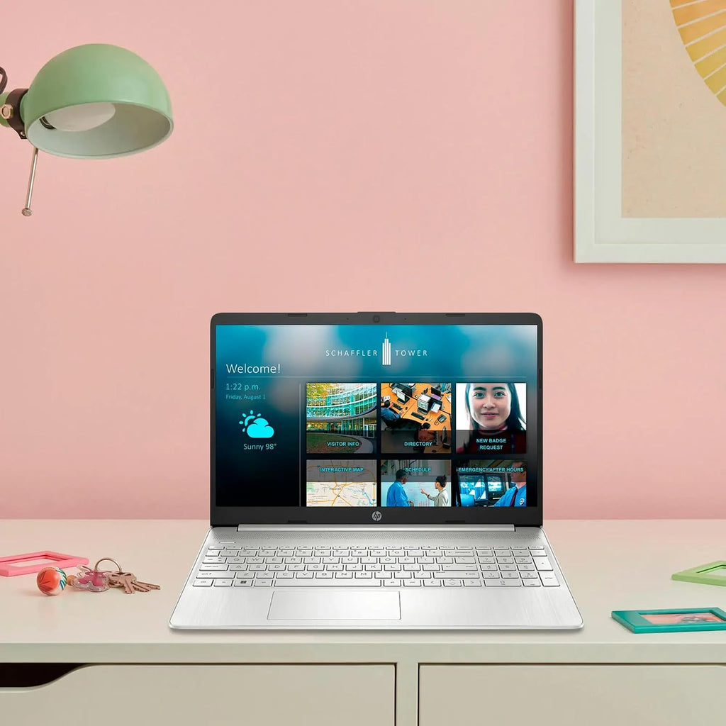 HP 15.6' Full HD Touchscreen Laptop | Intel i7-1255U (Beats i9-8950HK) | 32GB RAM | 1TB SSD | Intel Iris Xe Graphics | Win 11 | Fast Charge | EPEAT Silver | W/Charger