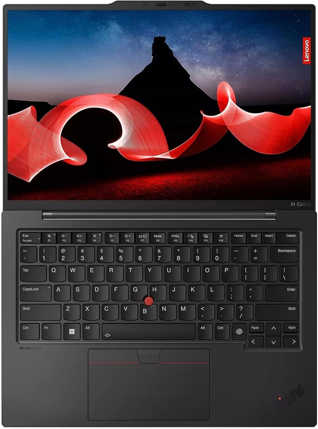 Lenovo ThinkPad X1 Carbon Gen 12 Touchscreen 14' Copilot+ PC Ultrabook - Intel Core Ultra 7 155H - 32 GB - 1 TB SSD - English Keyboard - Black Paint - Intel Chip - 1920 x 1200 - Windows 11 Pro