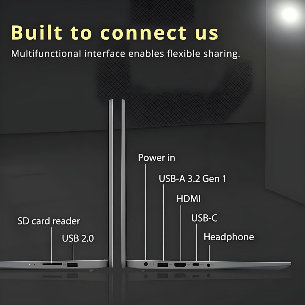 Lenovo Laptop Computer for Home and Office with Office 365, 14' HD Display, 20GB RAM, 256GB SSD, Intel Dual-Core, WiFi6, Bluetooth 5.2, USB-C, Portable Desgin, Long Battery, Windows 11 Home
