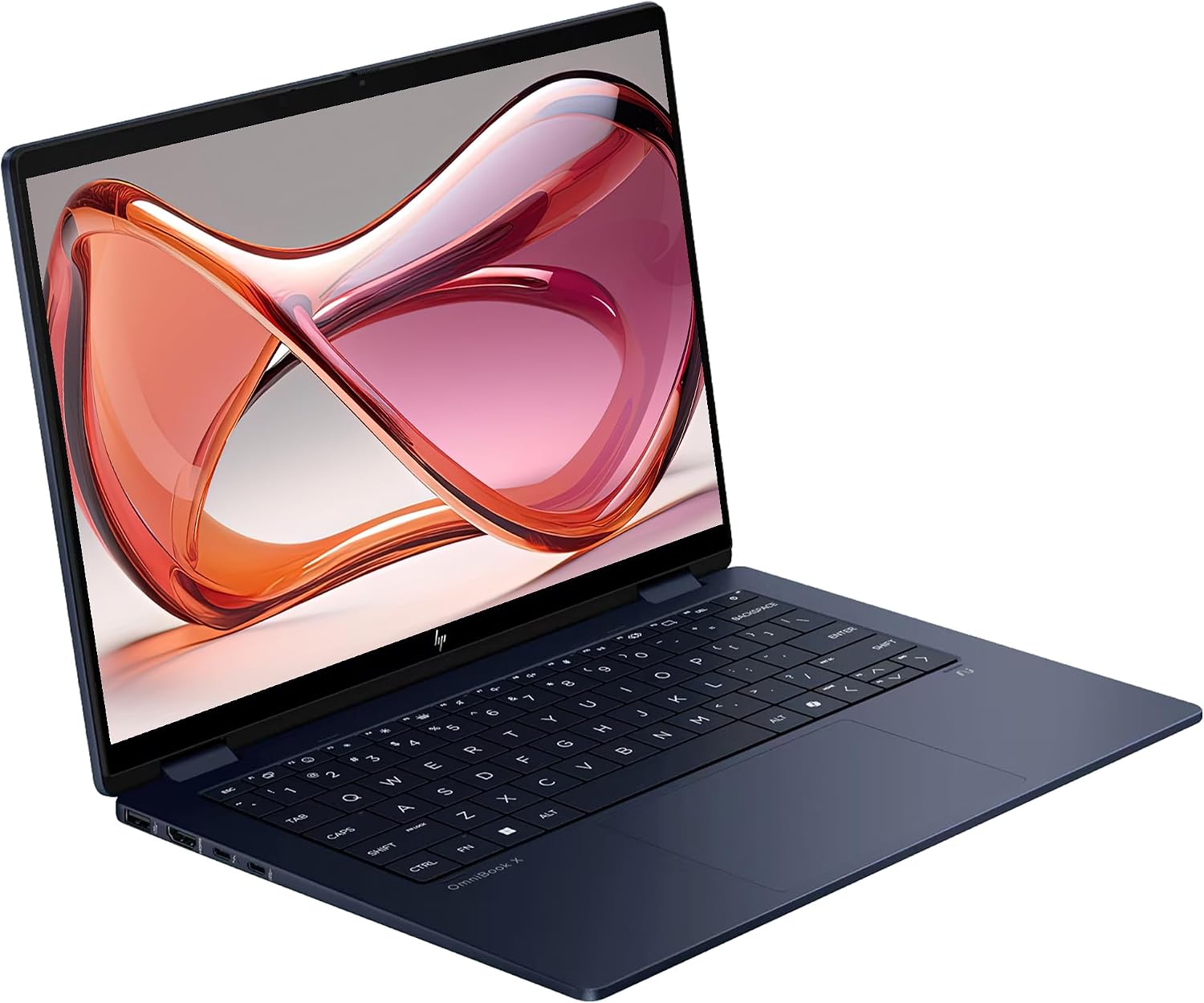 HP OmniBook X Flip 2-in-1 Copilot+ Laptop, Intel Ultra 7-256V, 16GB LPDDR5x RAM, 1TB PCIe SSD, 14' 2K(1920x1200) Touchscreen, Intel Arc 140V, Backlit Keyboard, W11Pro, Atmospheric Blue