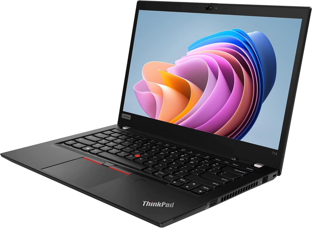 Lenovo Thinkpad T14 (Gen 1) 14' Laptop, i5 10310U 1.7Ghz, 8GB DDR4, 256GB NVMe SSD, 1080p Full HD, Thunderbolt 3, HDMI, Webcam, Windows 11 Pro (Renewed)