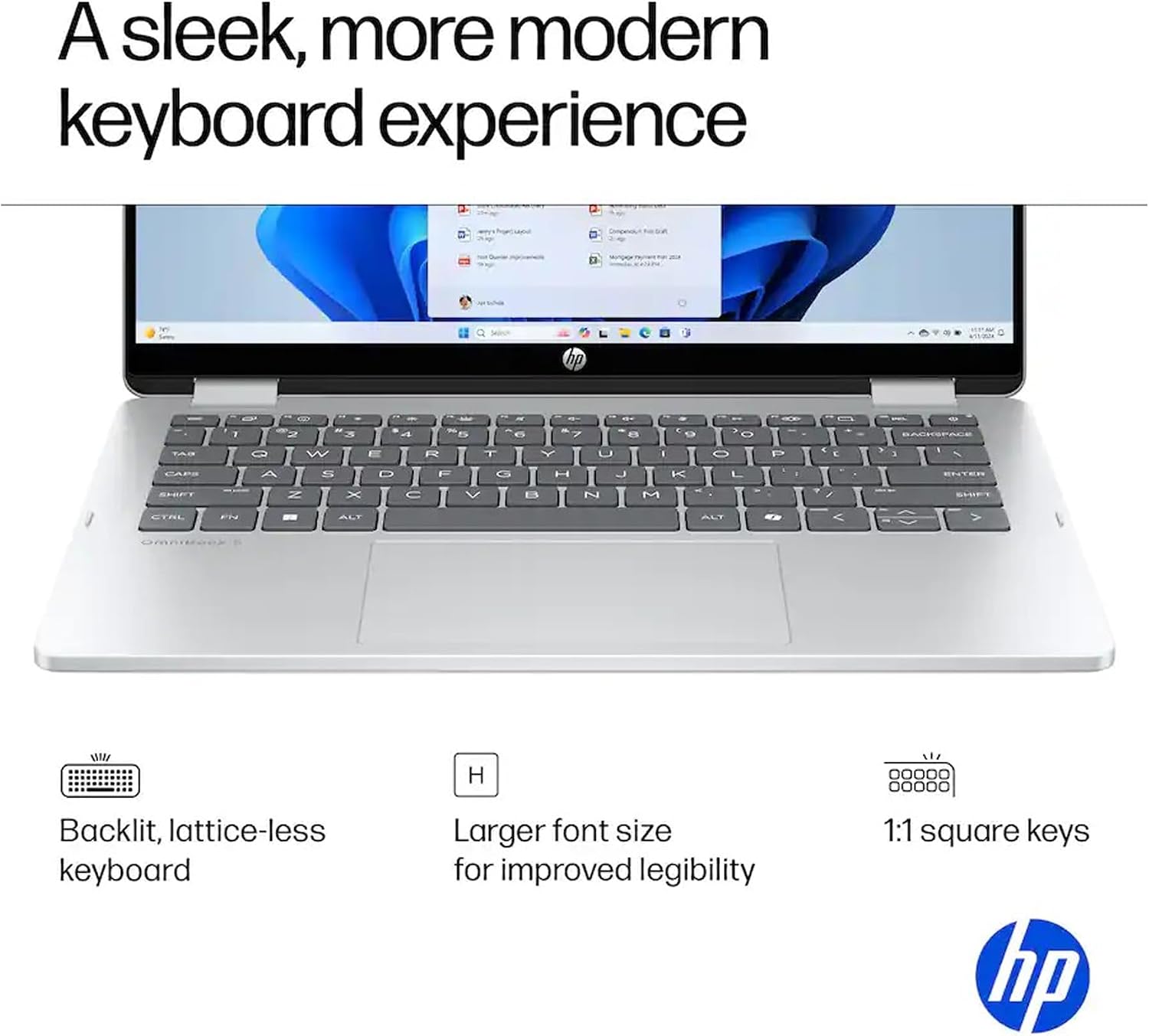 HP OmniBook 5 Flip 2-in-1 14' 2K 300 Nits Touchscreen Laptop| Intel Core 7 150U(up to 5.4 GHz)| 16GB LPDDR5 RAM|1TB SSD| Backlit KB| Wi-Fi 6E| Windows 11| AI Copilot| Perfect for Business |RK Bundle
