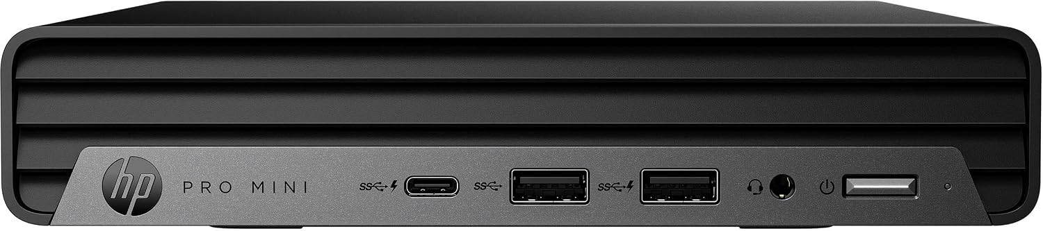 HP Pro Mini 400 G9 Desktop Computer, Intel Celeron G6900T Processor, 32GB DDR5, 1TB SSD, 3-Monitor Ports (2X DisplayPort + HDMI), WiFi 6E, RJ-45, USB-C, Wired Keyboard& Mouse, Windows 11 Pro