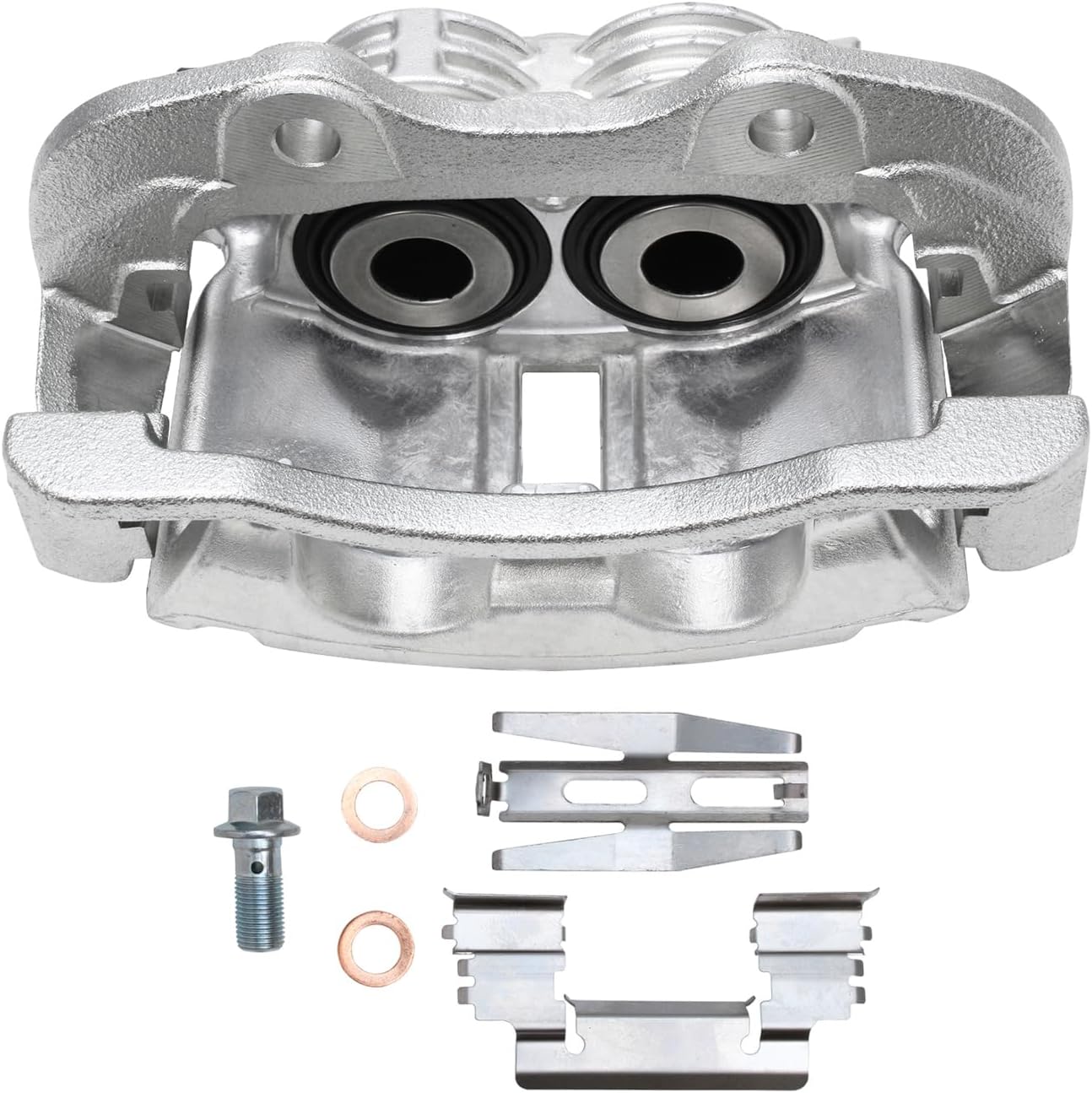 Detroit Axle - Rear 2pc Brake Calipers for 2001-2006 Chevrolet Silverado 1500 GMC Sierra 1500 Tahoe Avalanche Suburban Yukon XL Cadillac Escalade ESV EXT, 2 Disc Brake Calipers Replacement
