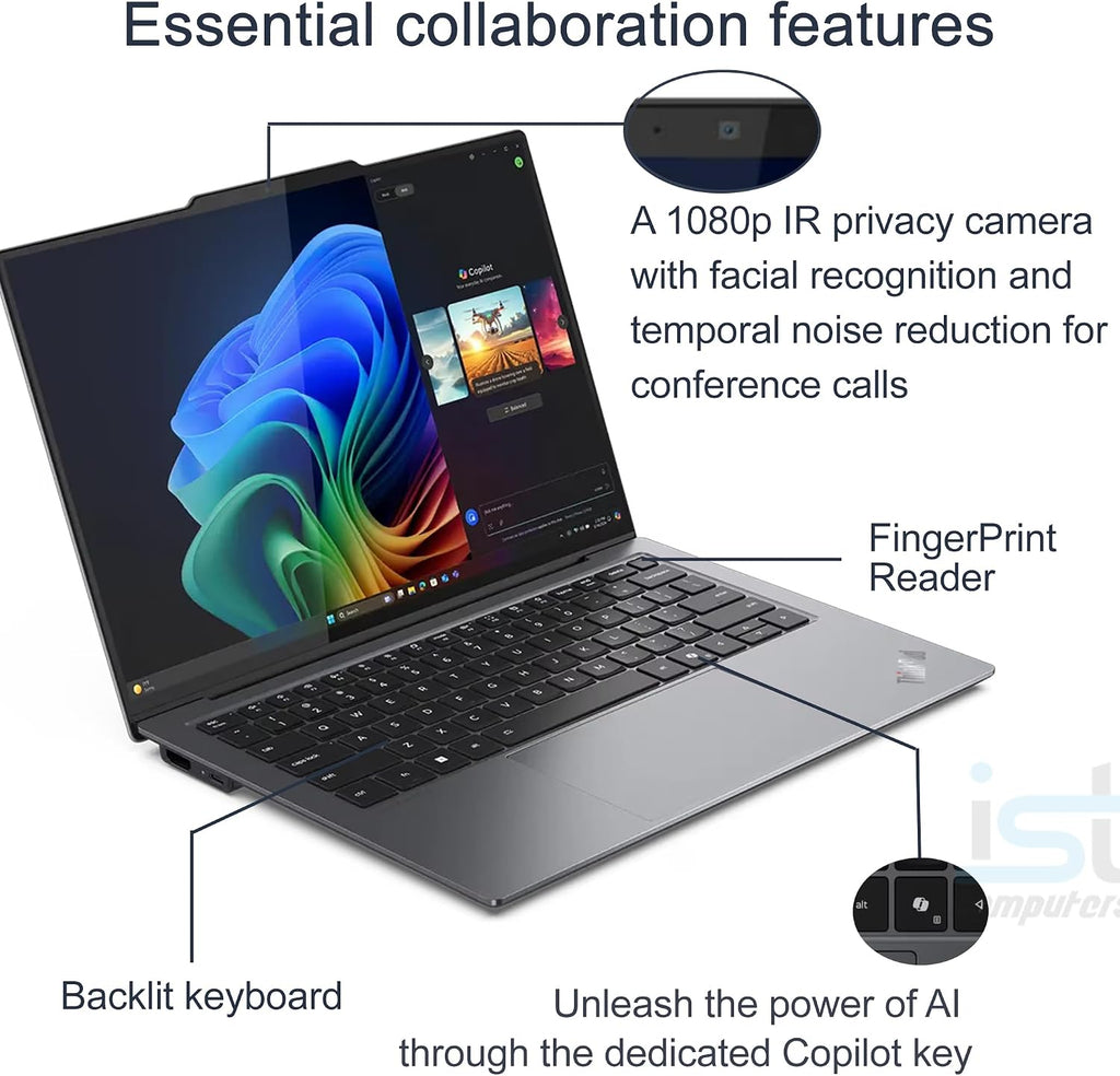 Lenovo ThinkPad X9 14 Aura Edition Business AI Laptop (14' OLED, Intel Core Ultra 7 258V, 32GB DDR5, 1TB SSD) Ultrathin Copilot+ PC, Backlit, Fingerprint, Thunderbolt 4, Wi-Fi 7, IST HUB, Win 11 Pro