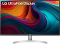 LG 32UN500-W Monitor 32' Ultrafine (3840 x 2160) Display, AMD FreeSync, DCI-P3 90% Color Gamut, HDR10, Built-in Speakers, 3-Side Virtually Borderless Design - Silver/White