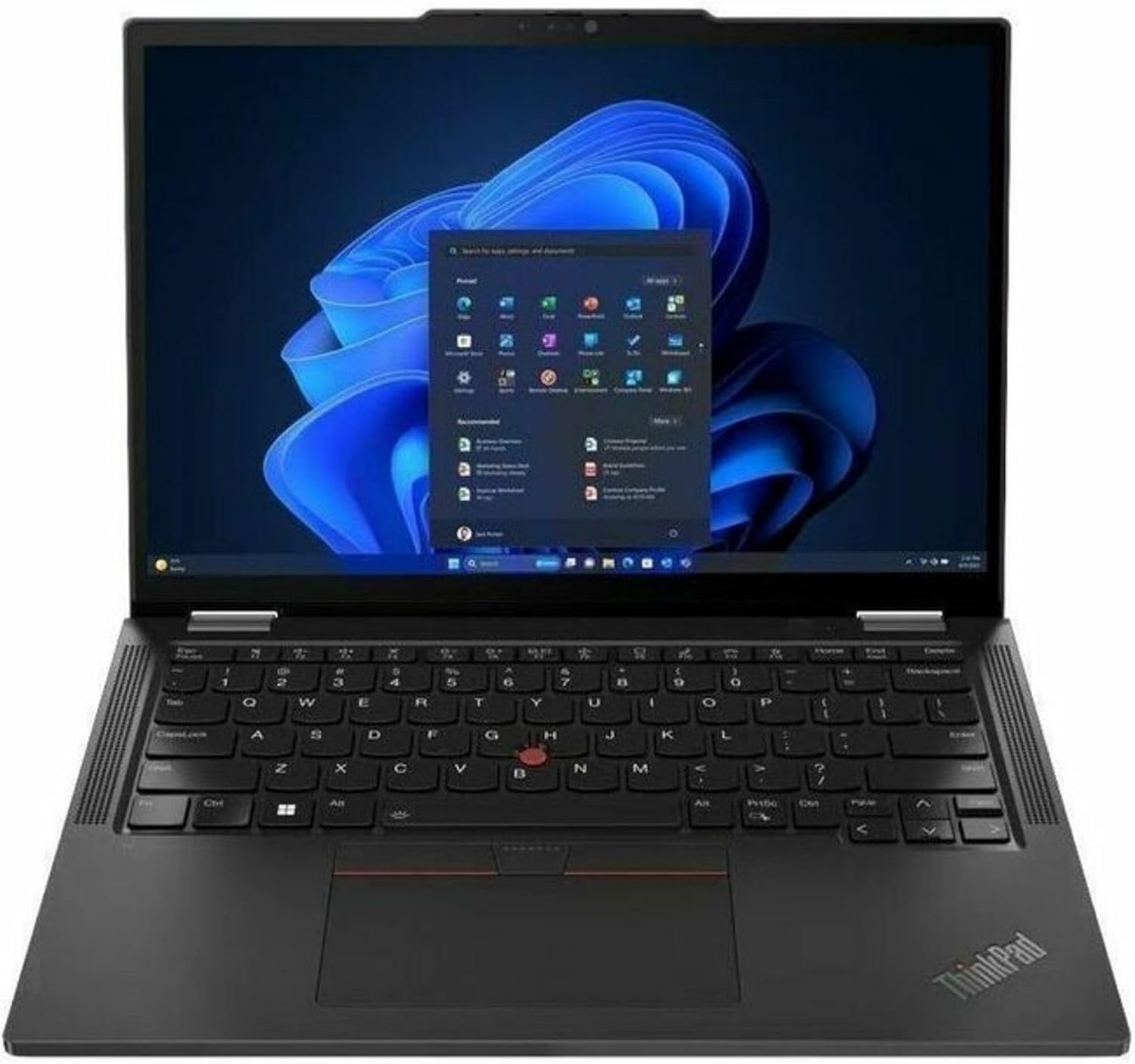 Lenovo ThinkPad X13 Gen 5 21LW0029US 13.3' Touchscreen Convertible 2 in 1 Notebook - WUXGA - Intel Core Ultra 7 155U - 16 GB - 1 TB SSD - English Keyboard - Black