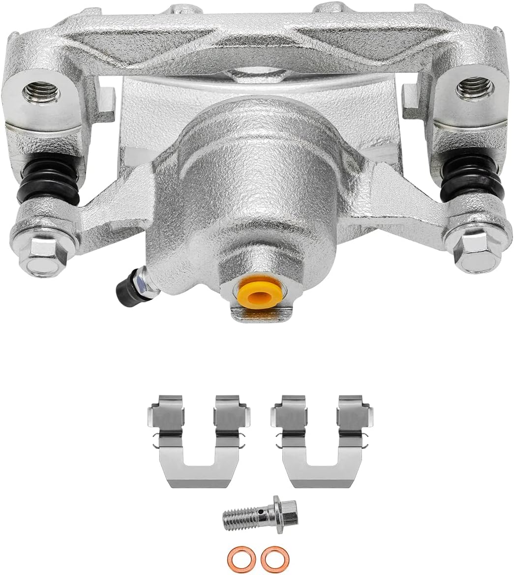 Detroit Axle - 4pc Brake Calipers for 2006-2010 Chevrolet Impala 2006-2007 Monte Carlo, 4 Front and Rear Disc Brake Calipers Replacement