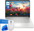 HP Ultrabook 14 Laptop Computer Business Study & Home 2026, MS Office for The Web + Win11 Home, Quad-Core Intel CPU, 128GB SSD, WiFi 6, Bundle Thunderobot Wireless Mouse