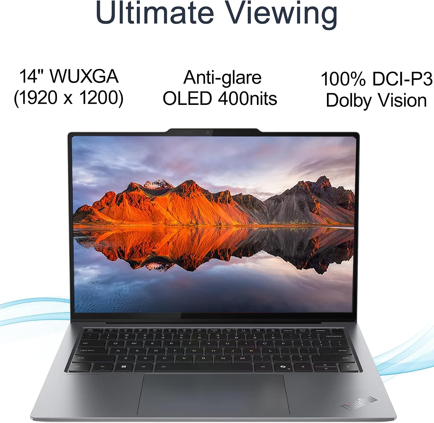 Lenovo ThinkPad X9 14 Aura Edition Business AI Laptop (14' OLED, Intel Core Ultra 7 258V, 32GB DDR5, 1TB SSD) Ultrathin Copilot+ PC, Backlit, Fingerprint, Thunderbolt 4, Wi-Fi 7, IST HUB, Win 11 Pro