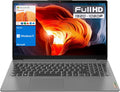 Lenovo IdeaPad 1 Laptop, 15.6' FHD Display, Intel Celeron N4500 Processor, 8GB RAM, 128GB SSD, SD Card Reader, Numeric Keypad, HDMI, Wi-Fi 6, Windows 11 Home, Grey (Renewed)