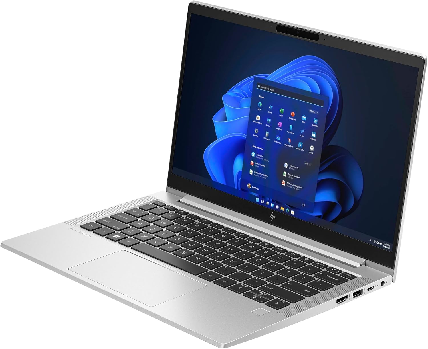 HP EliteBook 630 G10 13.3' FHD Intel Core i7-1365U 3.9GHz Deca Core, 32GB RAM, 512GB Solid State Drive, Windows 11 Pro 64Bit, CAM, Silver (Renewed)