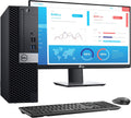 Dell OptiPlex SFF Desktop Computer PC, Intel Core i7-6700 Processor, 16GB DDR4 Ram, 512GB PCIe NVMe SSD, New 24 inch Monitor, HDMI, Built-in WiFi, Wireless Keyboard & Mouse, Windows 11 Pro (Renewed)