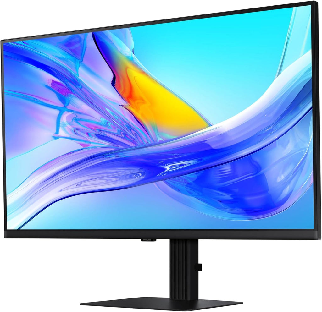 SAMSUNG 32-Inch ViewFinity S8 (S80UD) 4K UHD High Resolution Monitor with HDR10, USB-C, Height Adjustable Ergonomic Stand, Built-In KVM Switch, Advanced Eye Care, LS32D804UANXGO