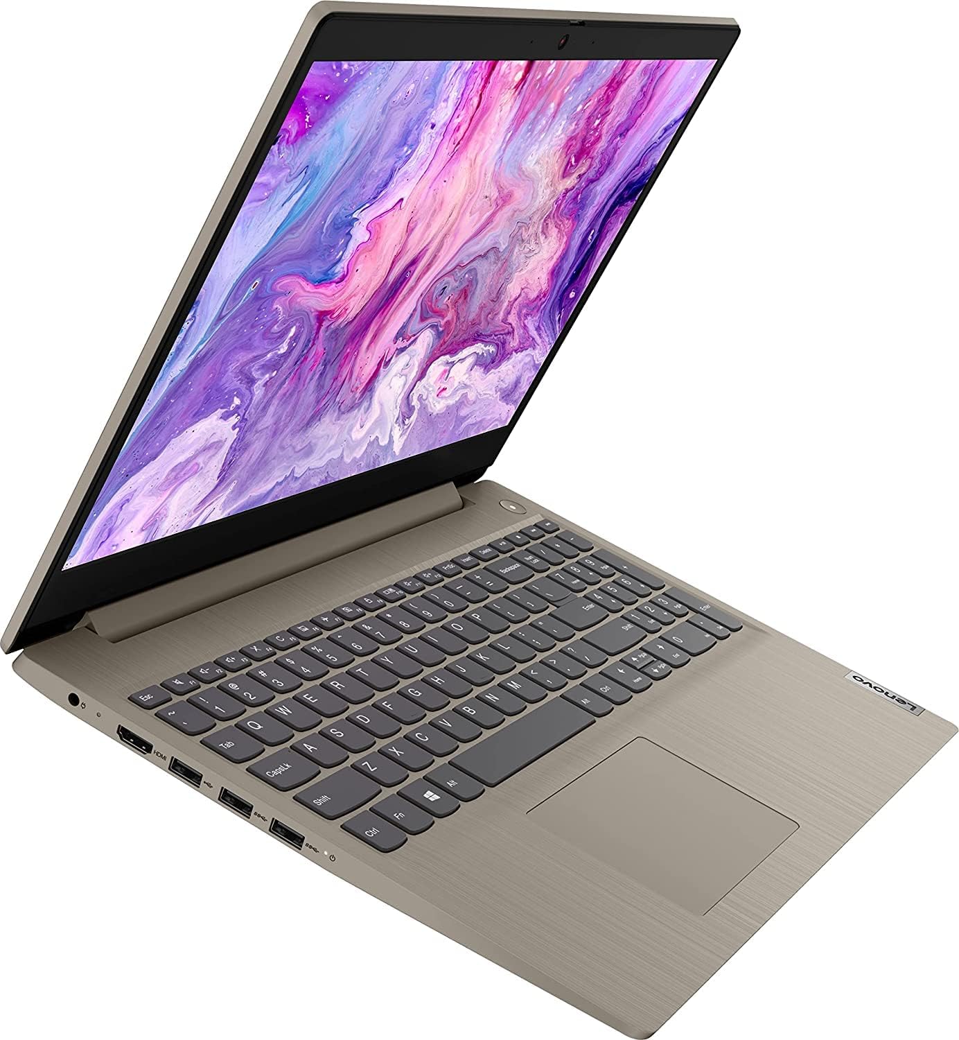 Lenovo IdeaPad 3 15.6' HD Touch Screen Laptop, Intel Core i5-10210U Processor, 32GB RAM 1TB SSD, Webcam, WiFi, HDMI, Windows 11, Almond