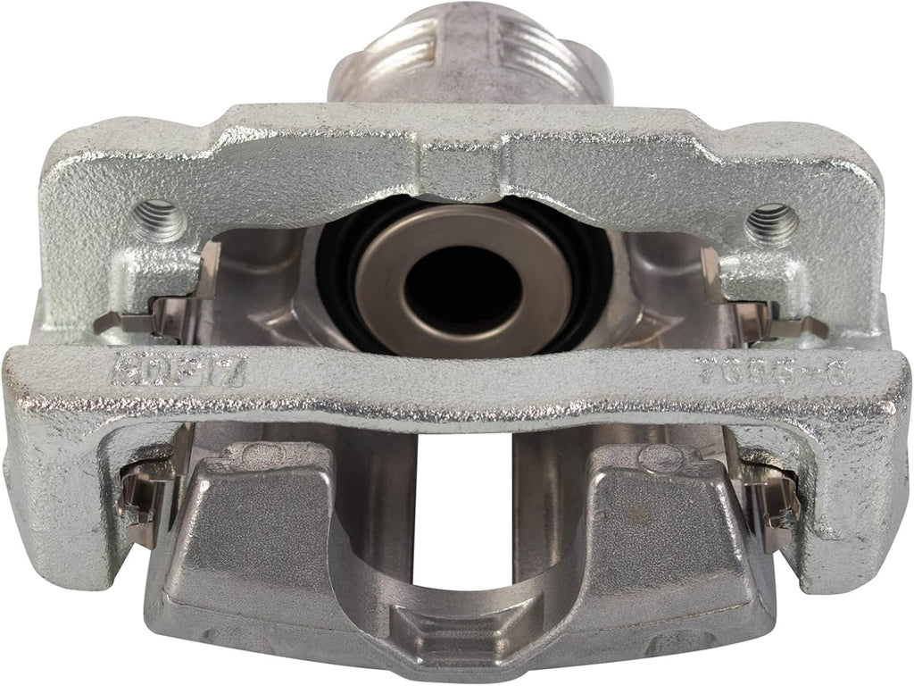 TRQ Rear Brake Pad and Rotor Set Ceramic Vented Rotors Calipers Compatible with 2003-2007 Cadillac CTS 2005-2011 STS