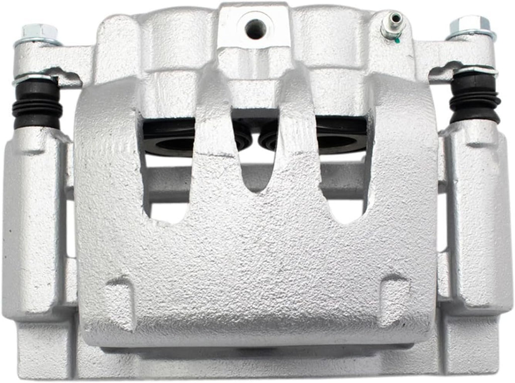 Detroit Axle - Pair Rear Brake Calipers for Ford 2008-2012 F-250 F-350 Super Duty Brake Calipers w/Brackets 2009 2010 2011 Replacement